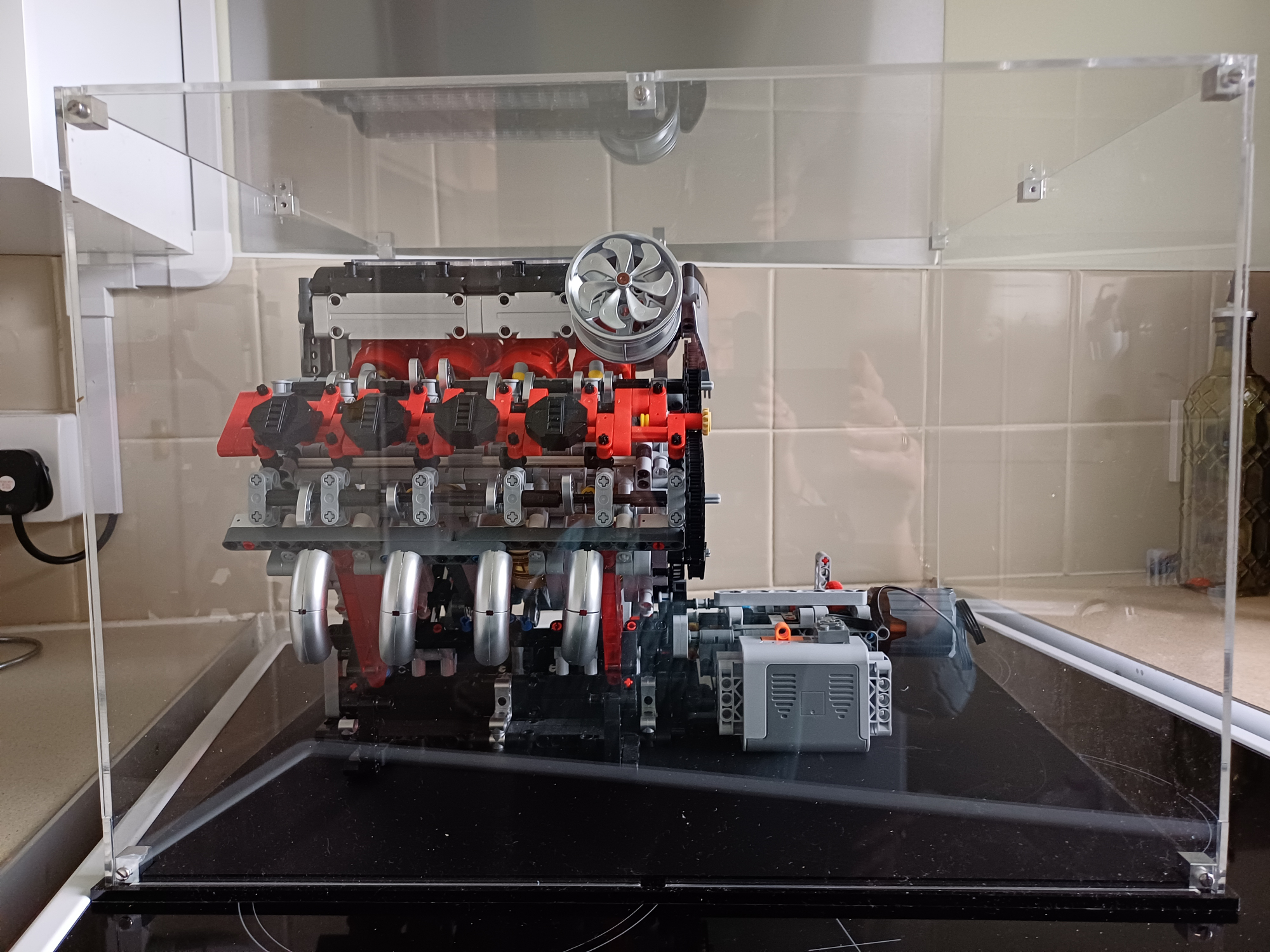 Custom Display Case - Matt Black Base